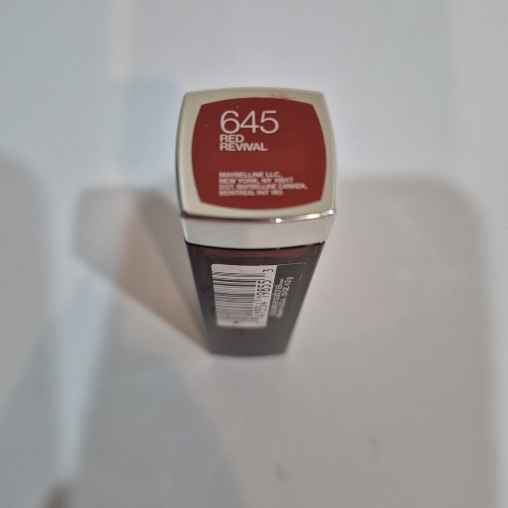 Maybelline Color Sensational Lipstick ~ #645 Red Revival